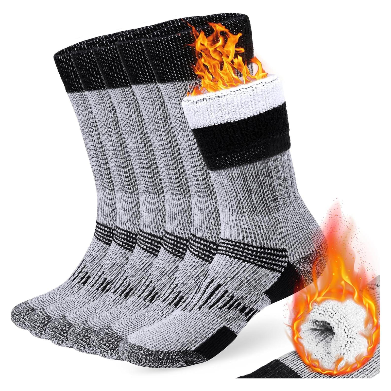 Calcetines térmicos de lana merino COZIA 3 pares unisex