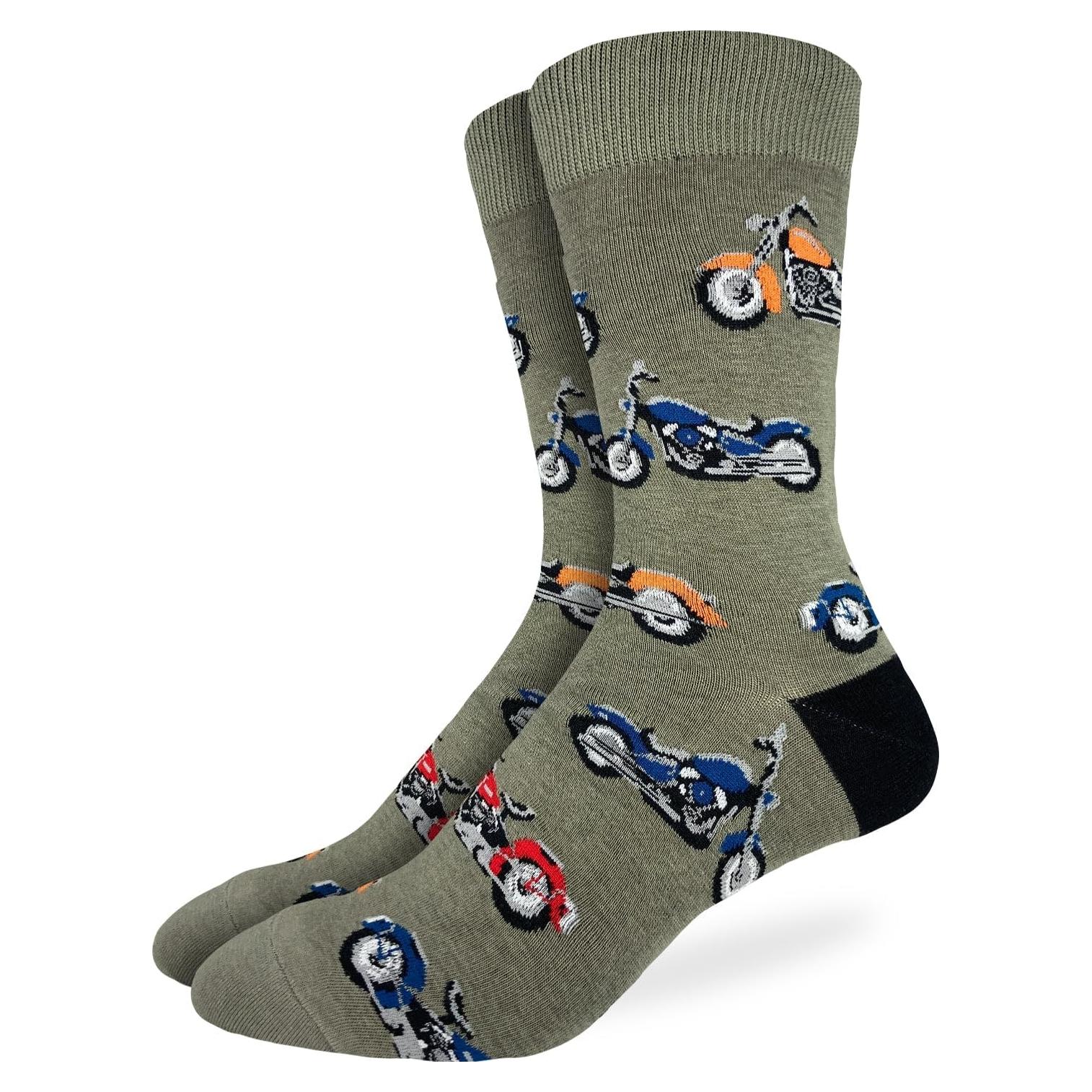 Calcetines de Hombre Good Luck Sock Motocicleta Chopper Talla Única