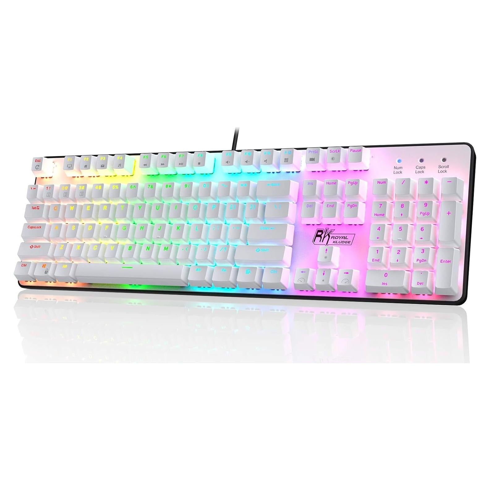 Teclado Mecánico RK ROYAL KLUDGE RK920 Retroiluminado