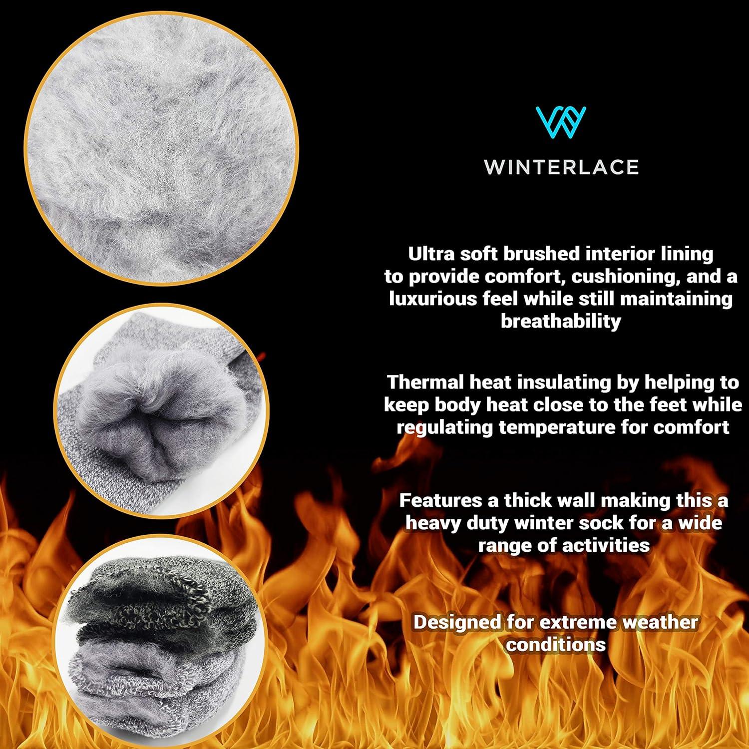 Calcetines Térmicos para Hombre - 2 Pares Ultra Suaves