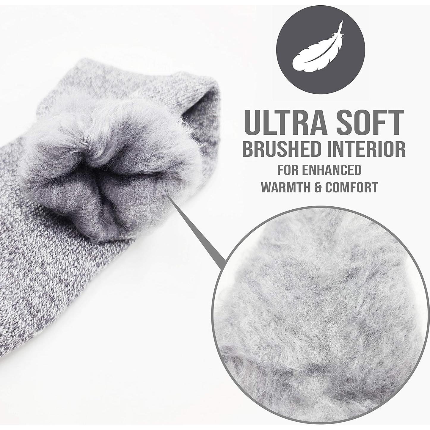 Calcetines Térmicos para Hombre - 2 Pares Ultra Suaves