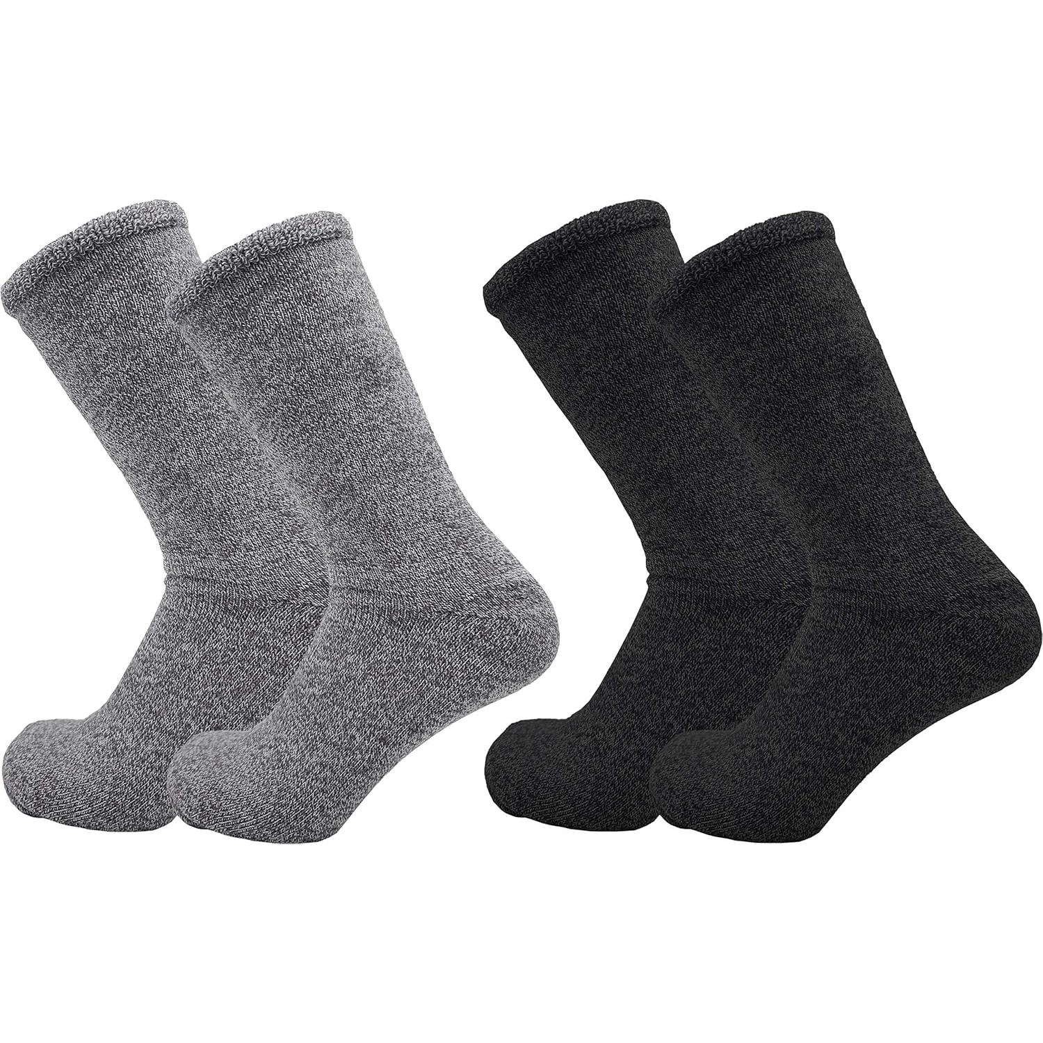 Calcetines Térmicos para Hombre - 2 Pares Ultra Suaves