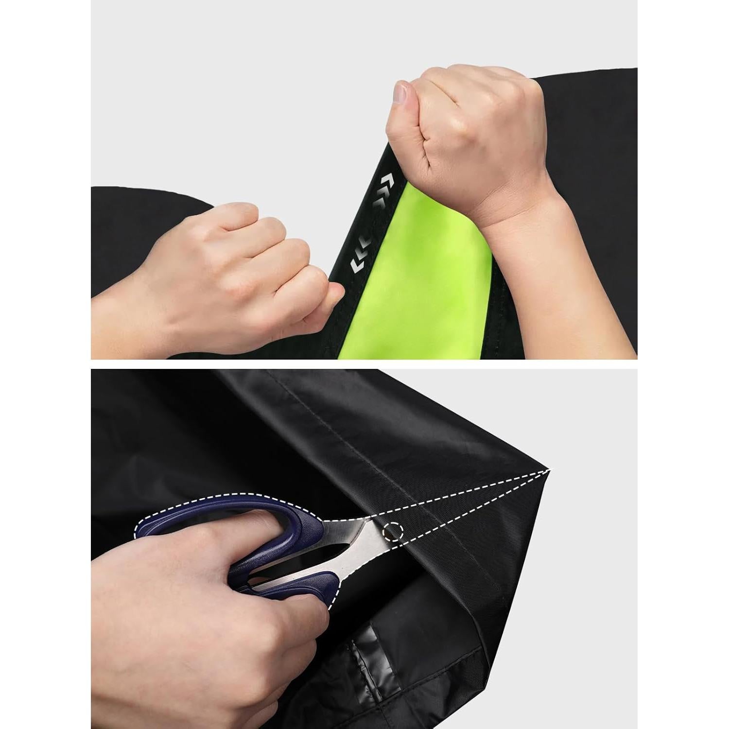 Traje de Lluvia Impermeable SaphiRose Hombre X-Large Reflectante