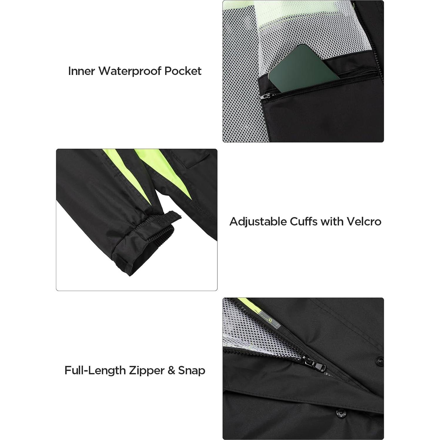 Traje de Lluvia Impermeable ProHydra JK102 con Ventilaciones