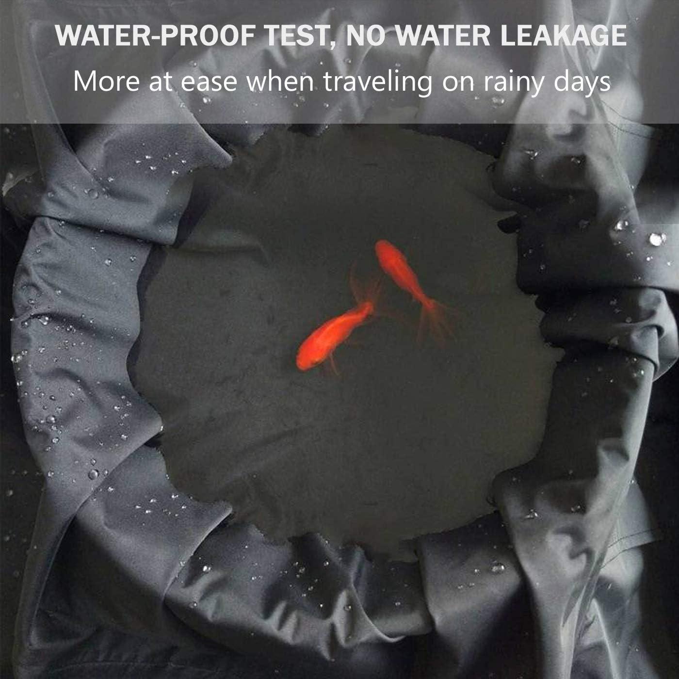 Traje de Lluvia Impermeable Unisex HANMENGXUAN Amarillo Mediano