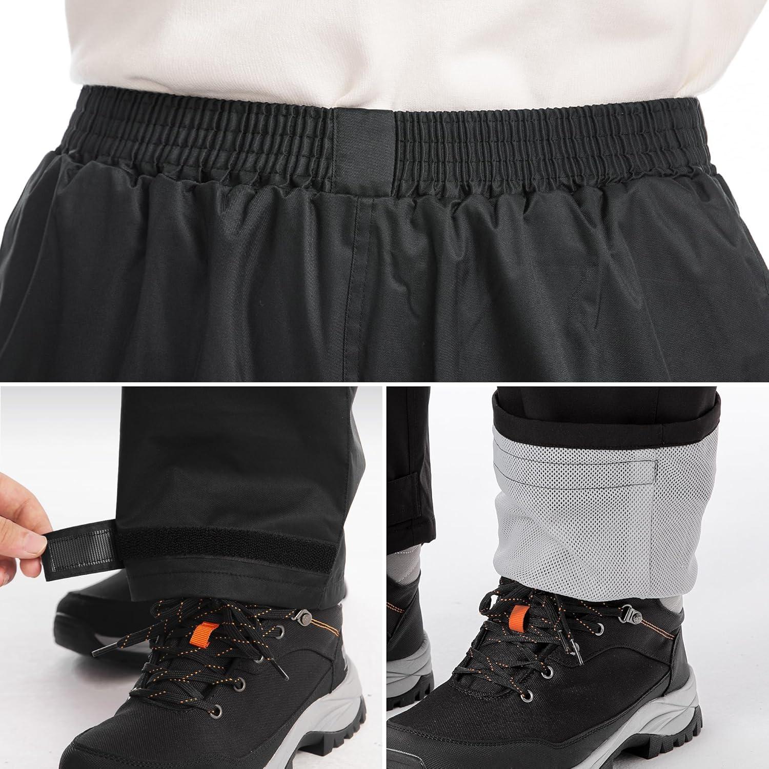 Traje de Lluvia iCreek CZ-502 Unisex Impermeable Rojo