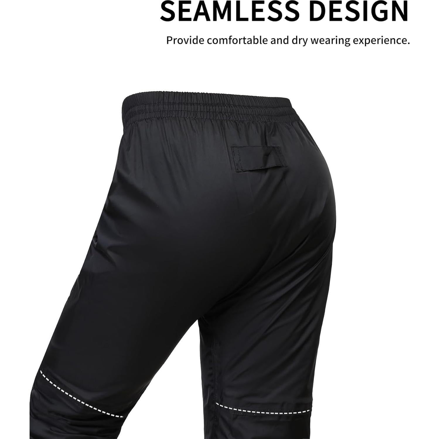 Traje de Lluvia CTBQiTom X-Large Amarillo Reflectante Impermeable