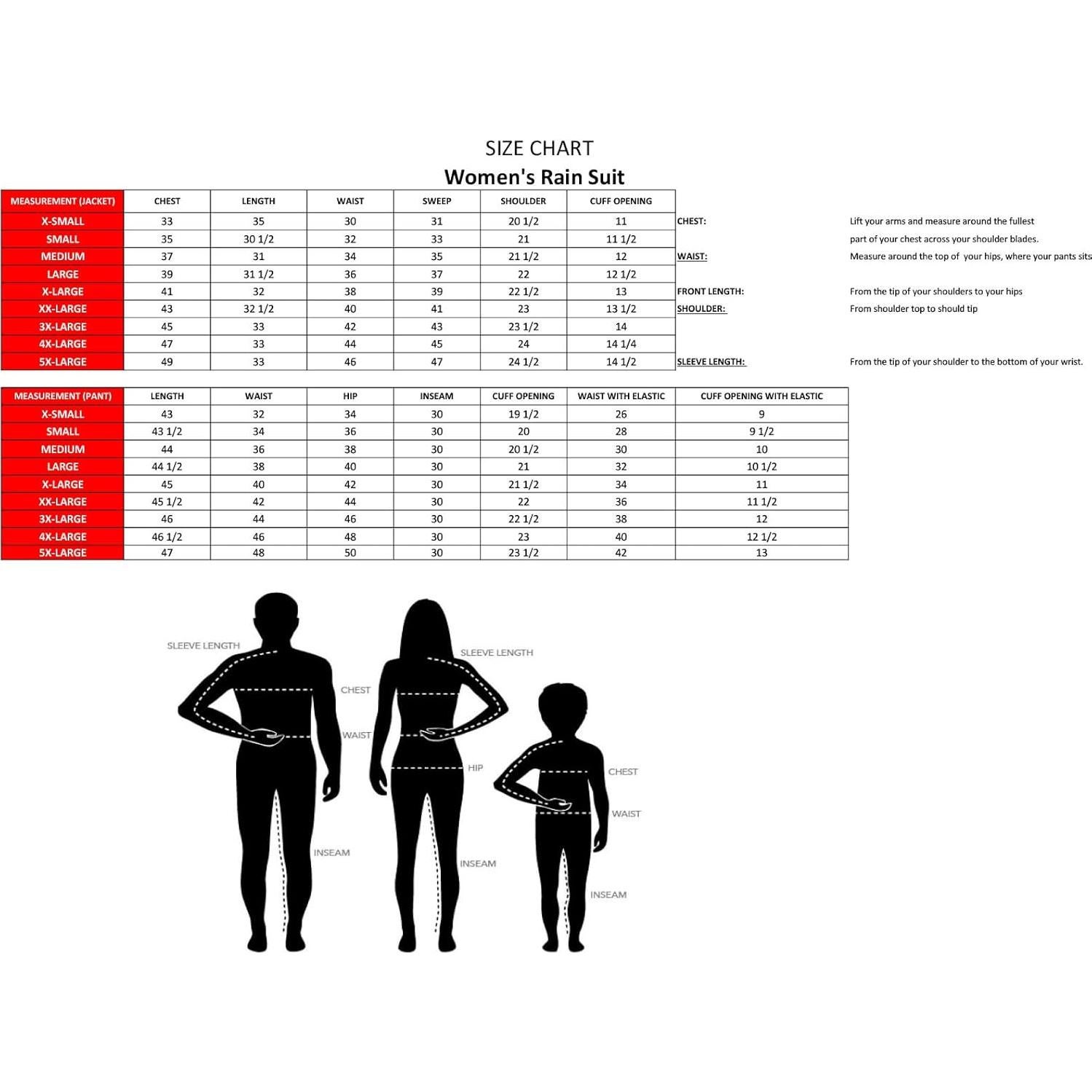 Traje de Lluvia Mujer Milwaukee Leather Grande Resistente Agua