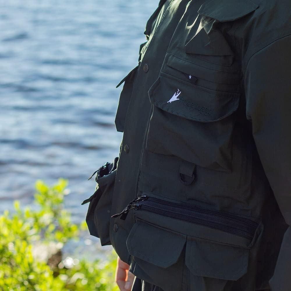 Chaqueta Impermeable para Pesca Frogg Toggs Cascades Mediana Verde