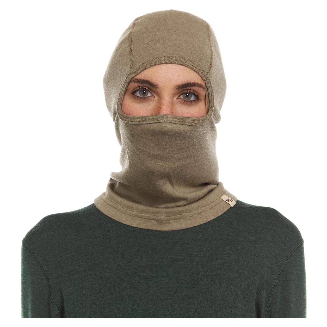 Balaclava 100% Lana Merino Minus33 - Máscara Facial Invierno