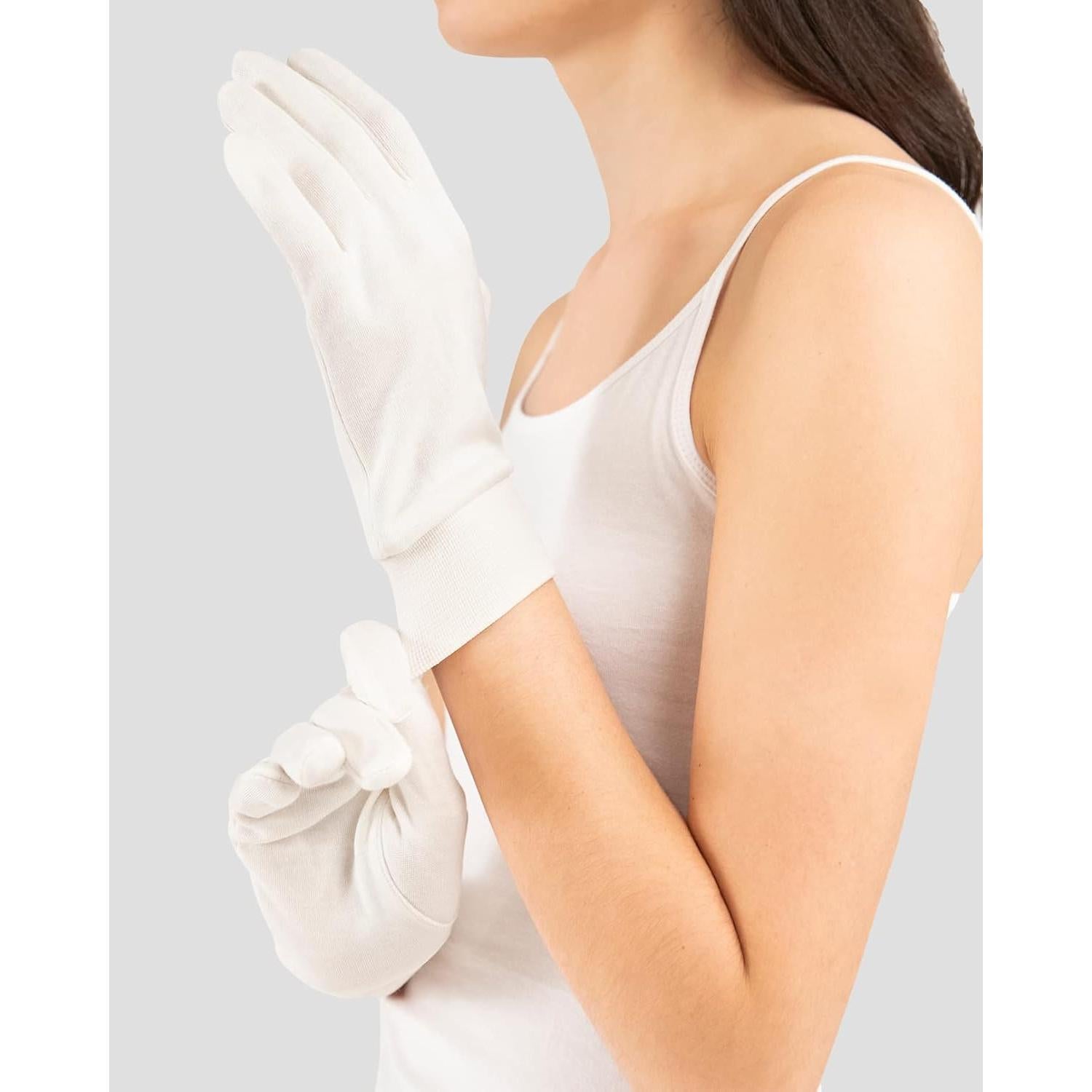 Guantes Térmicos de Seda Terramar S491 para Adultos - Talla Grande