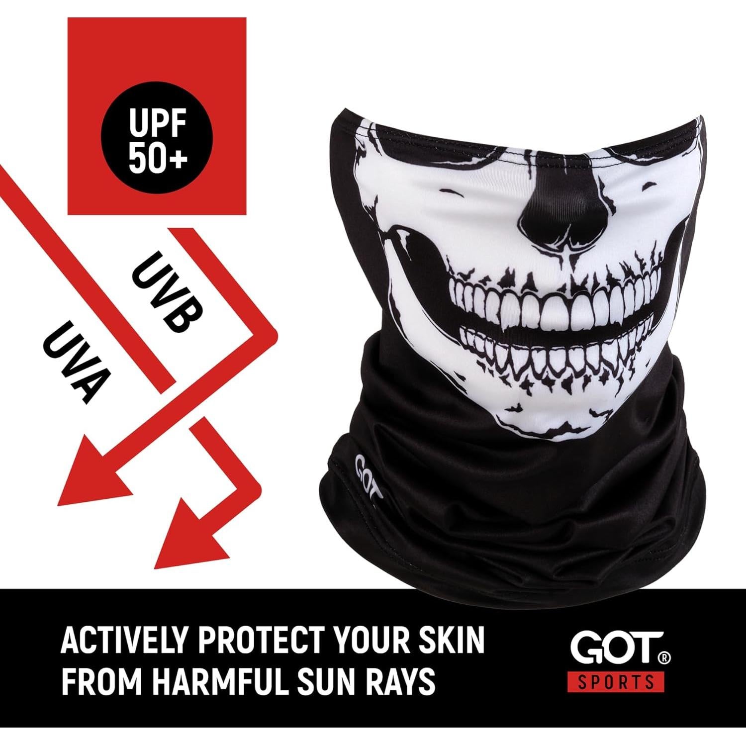 Gaiter de Cuello GOT Sports UPF 50+ para Pesca y Senderismo