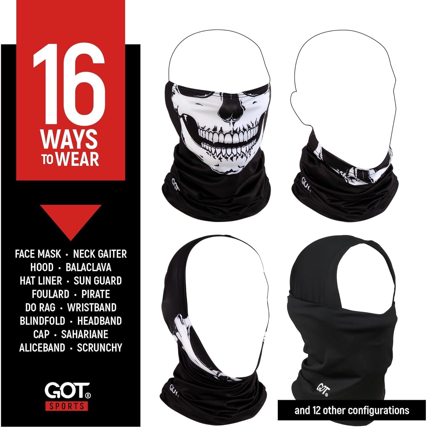 Gaiter de Cuello GOT Sports UPF 50+ para Pesca y Senderismo