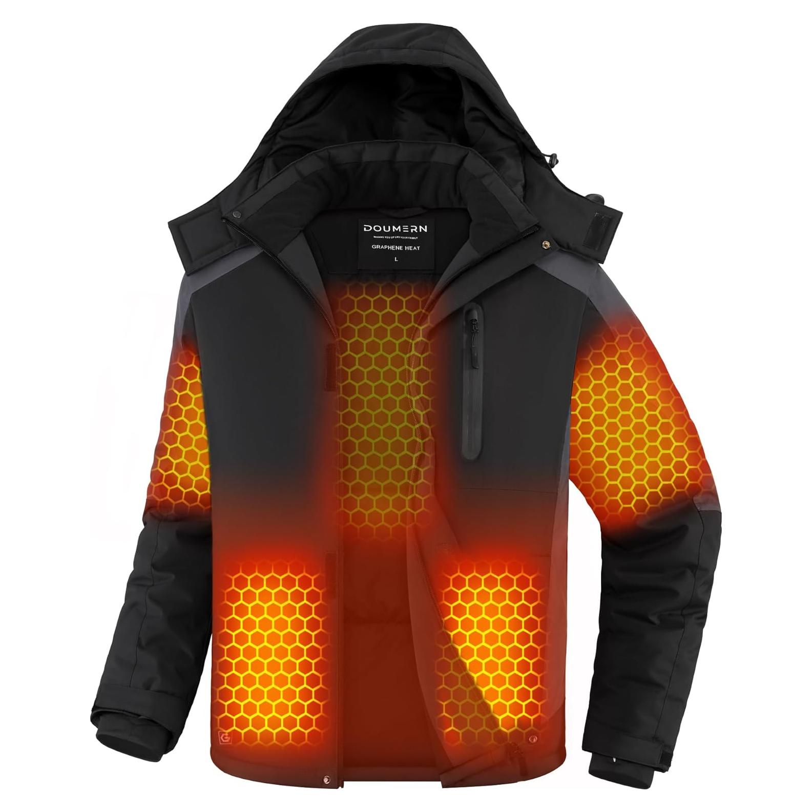 Chaqueta Térmica de Grafeno Hombre R-TAX DM20405M Gris L