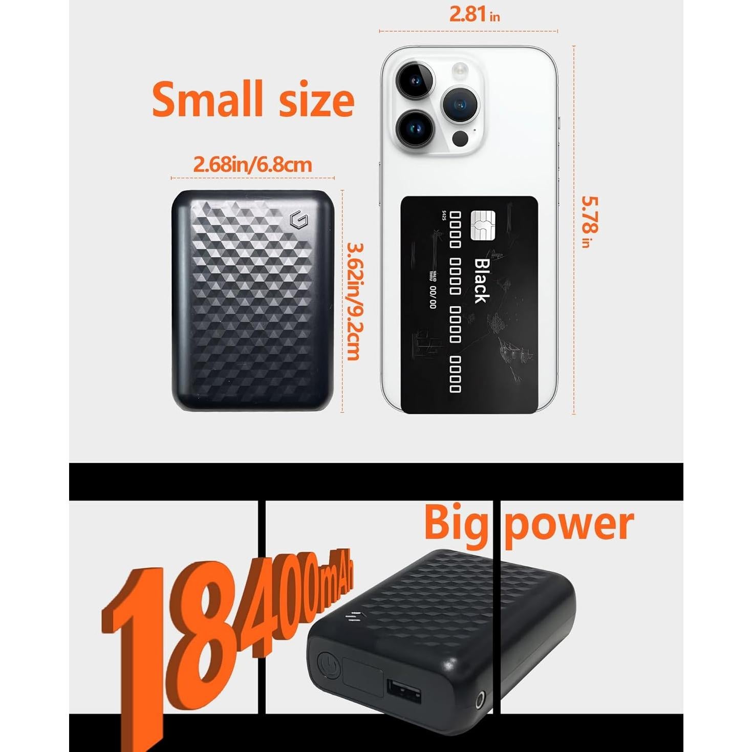 Chaqueta Térmica de Grafeno Hombre R-TAX DM20405M Gris L