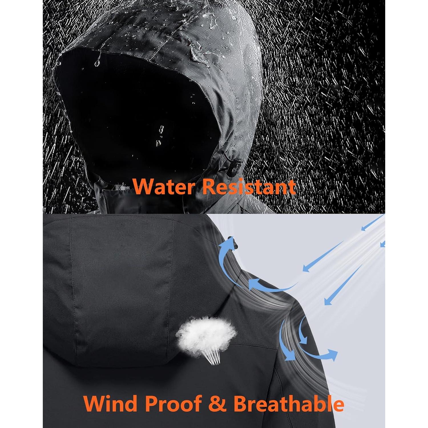 Chaqueta Térmica de Grafeno Hombre R-TAX DM20405M Gris L