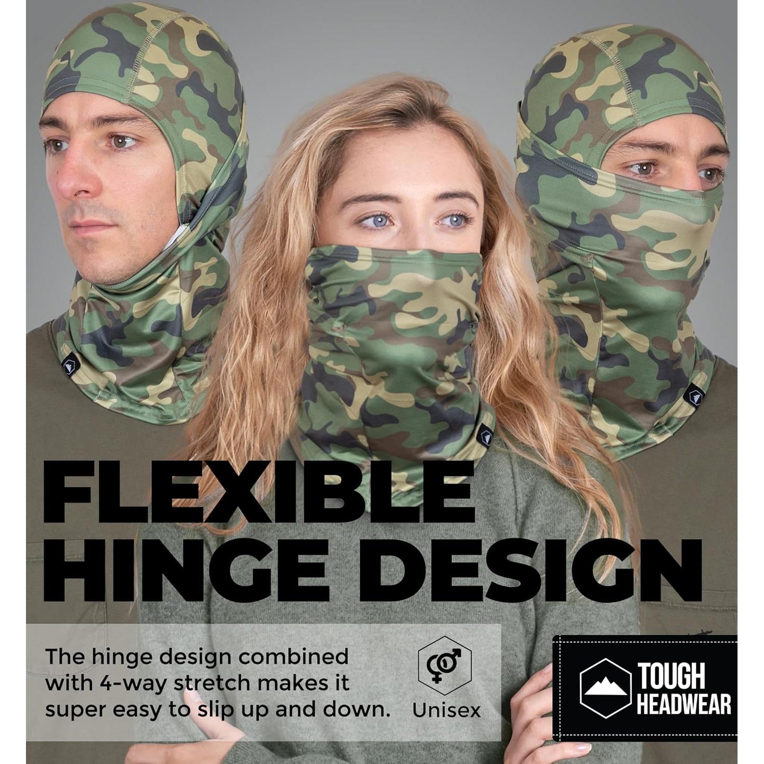 Pasamontañas Negro SP - Máscara Facial Unisex para Esquí