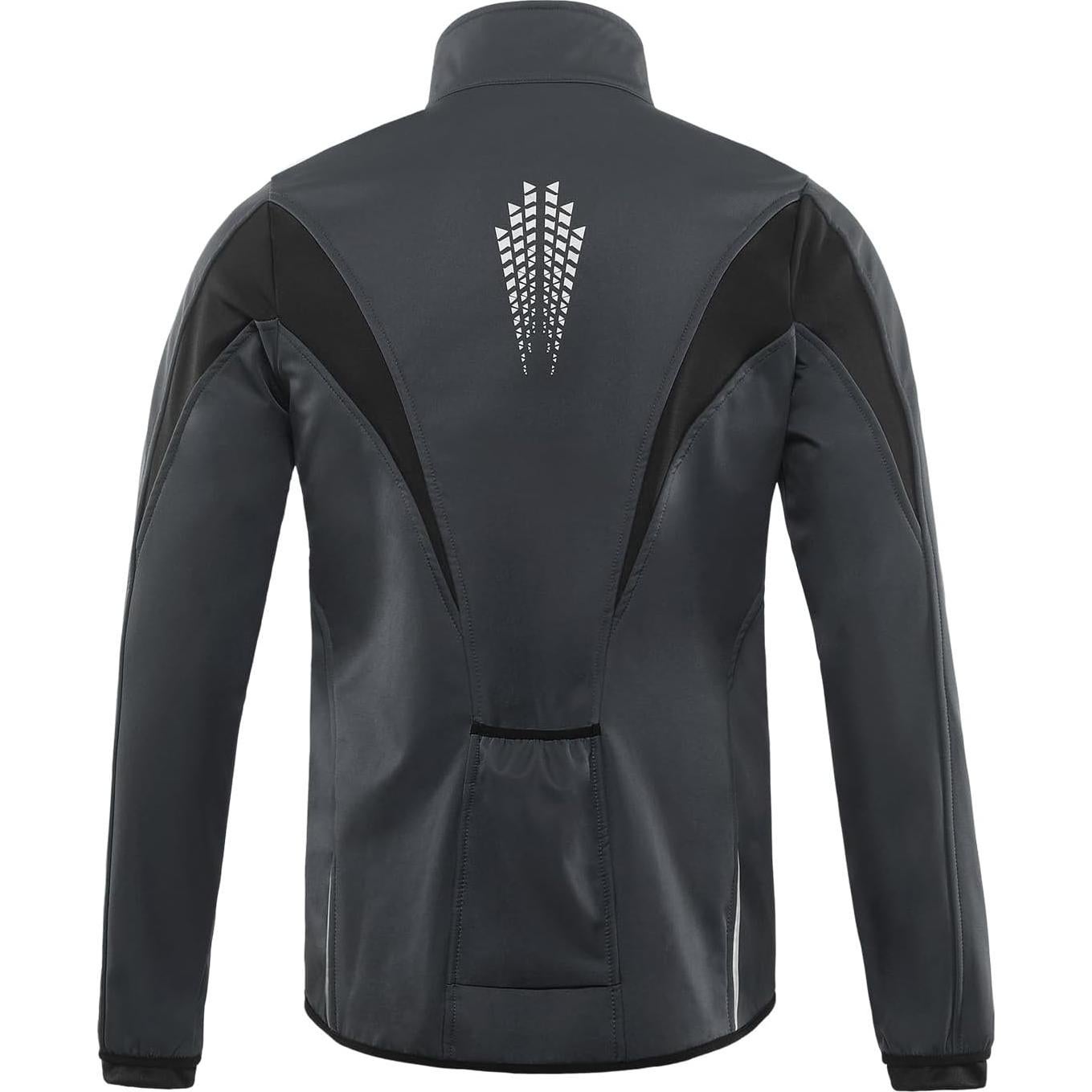 Chaqueta Térmica Softshell Invierno Ciclismo ARSUXEO XX-Large Gris