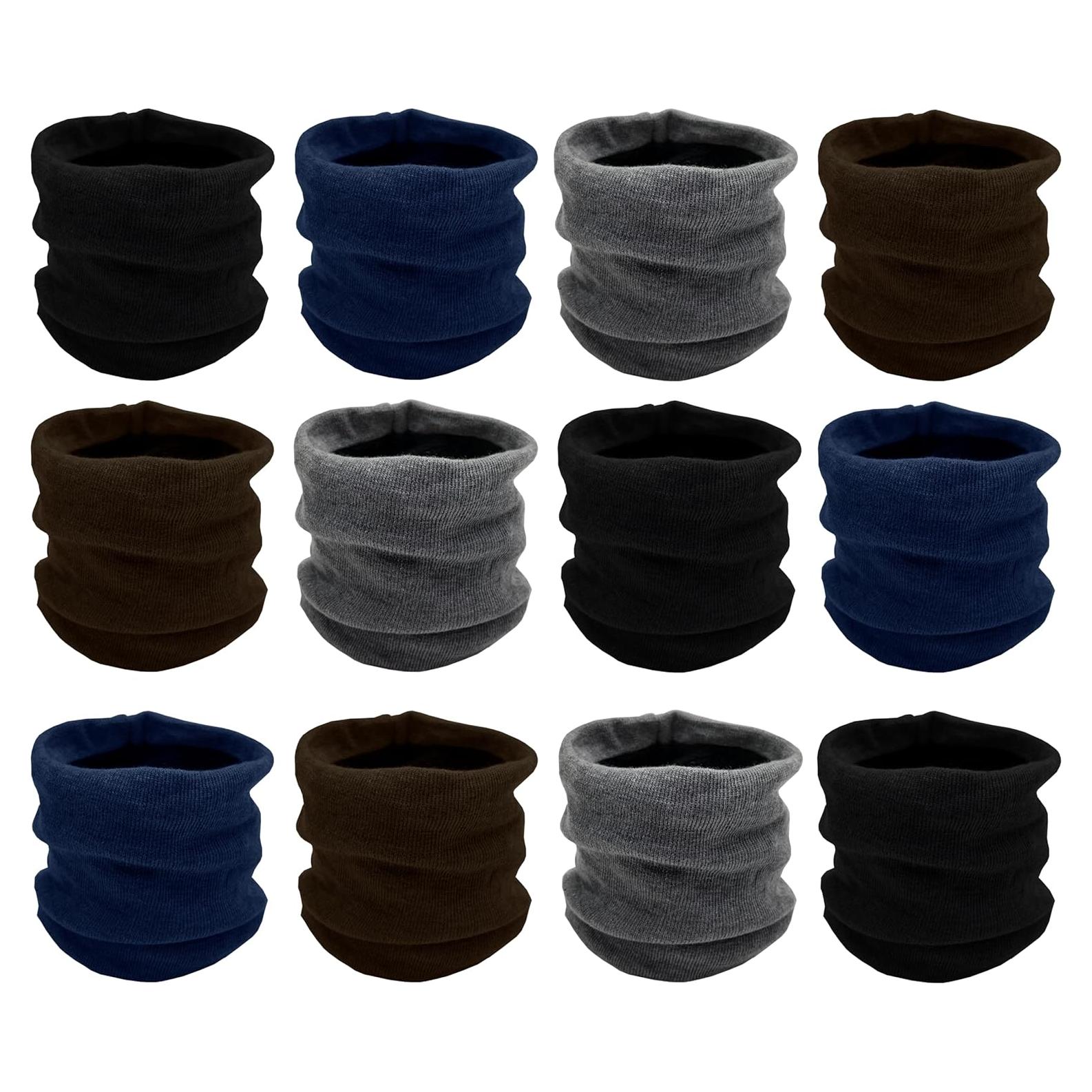 Paquete de 12 Calentadores de Cuello Térmicos Unisex NG-12