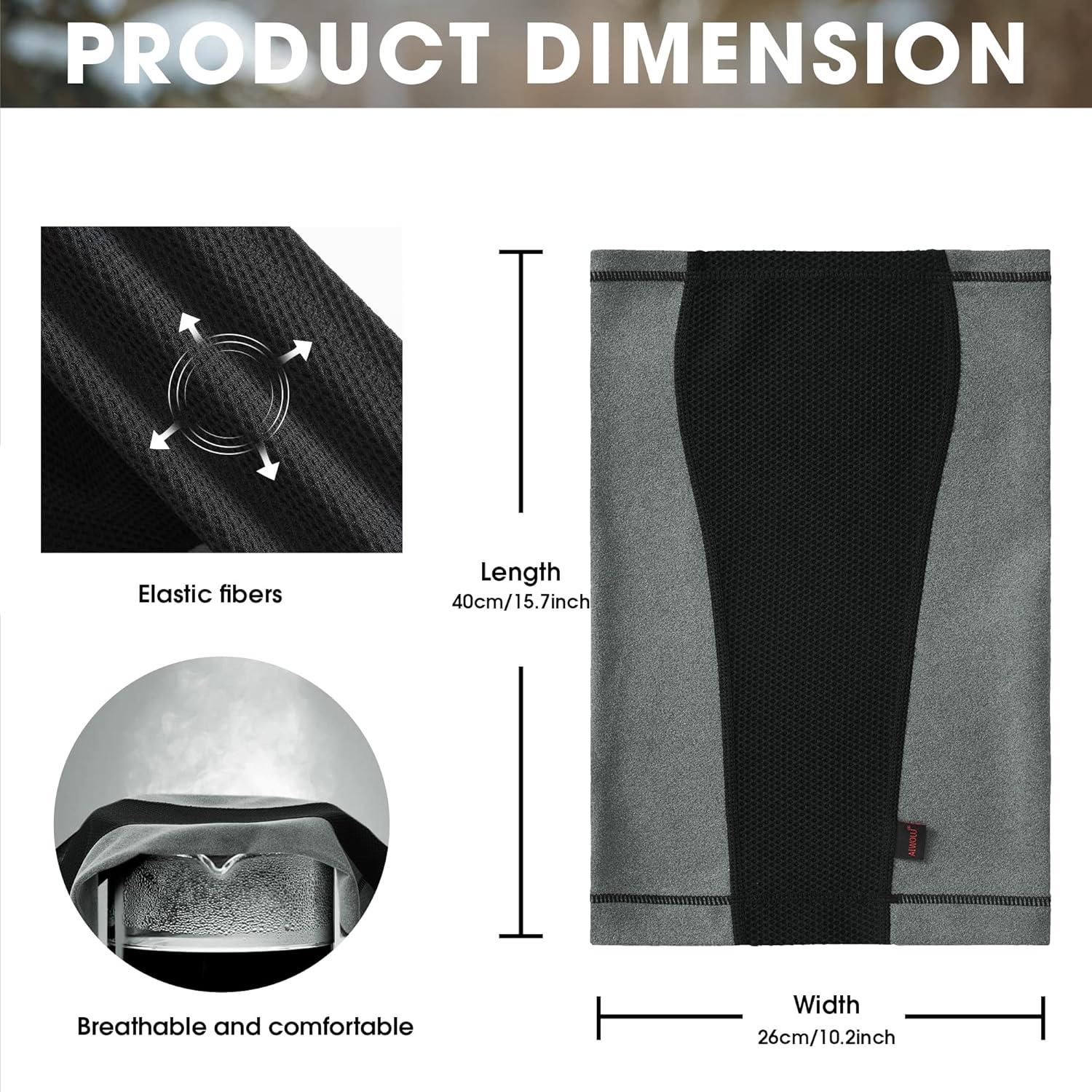 Calentador de Cuello AIWOLU Windproof Polar para Climas Fríos