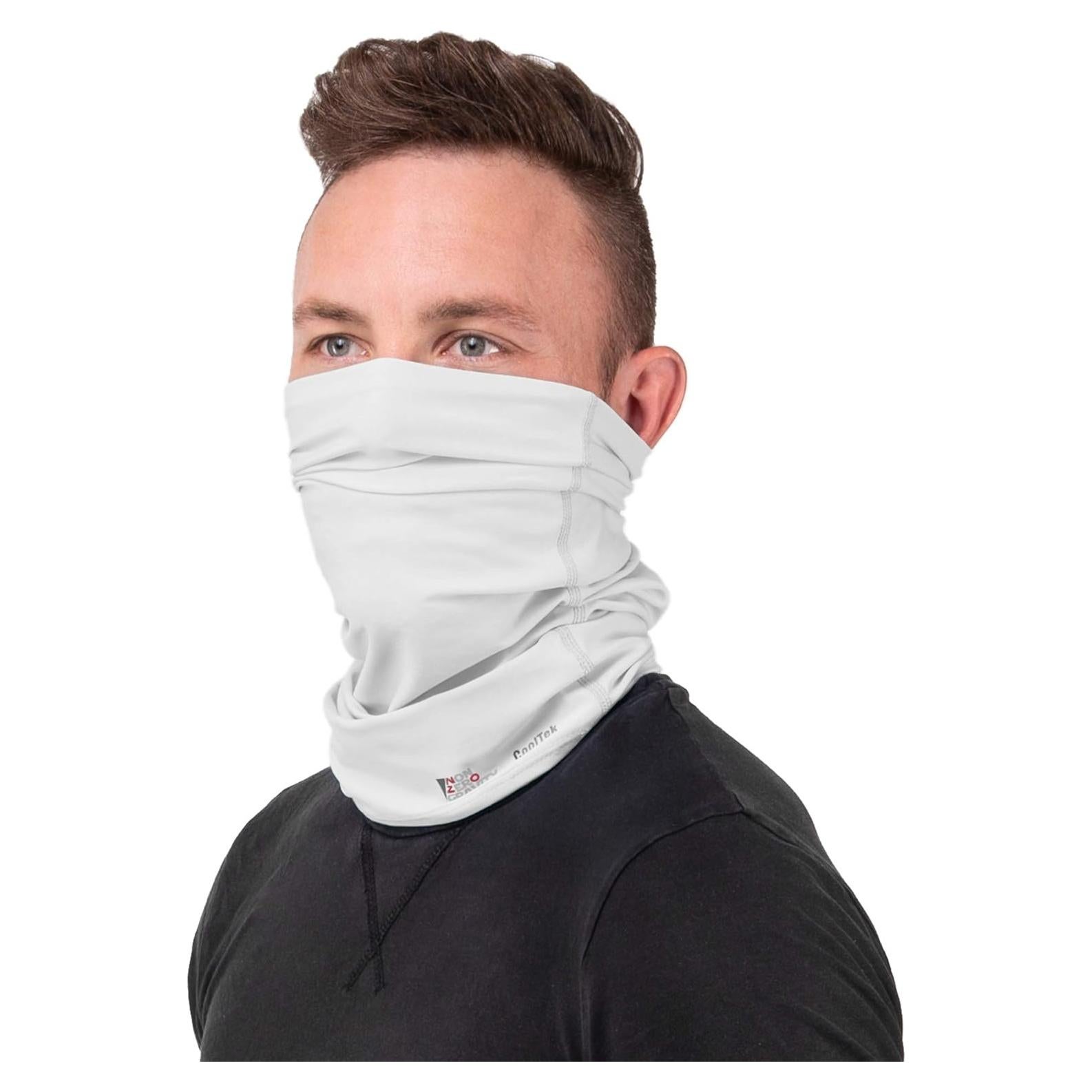 Gaiter de Cuello NonZero Gravity 12-en-1 Blanco - Protección UV