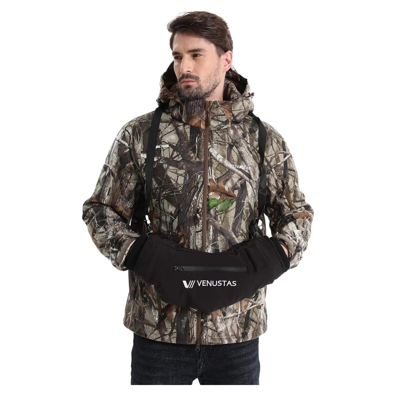 Chaqueta Térmica de Caza Venustas XL + Muff Calentador de Manos