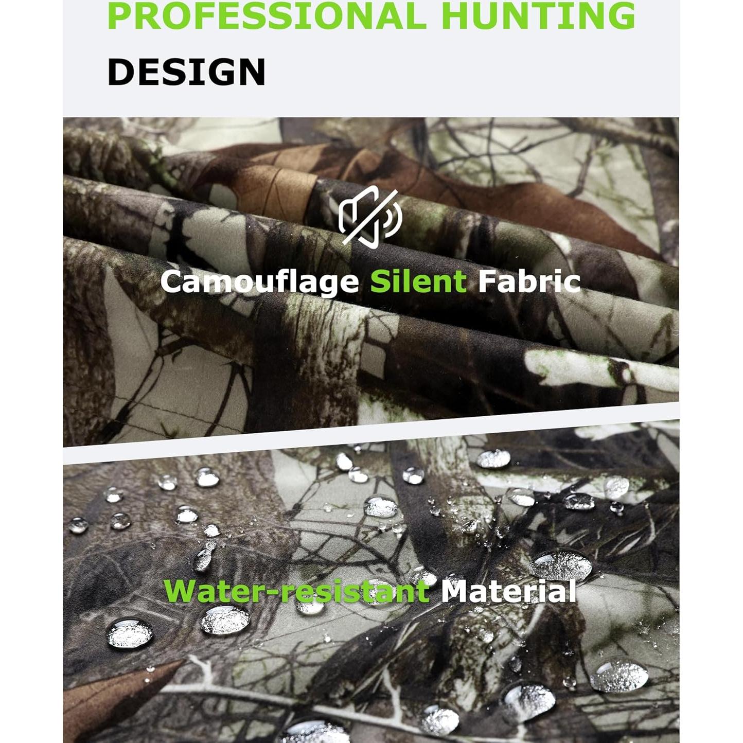 Chaqueta Térmica de Caza Venustas XL + Muff Calentador de Manos