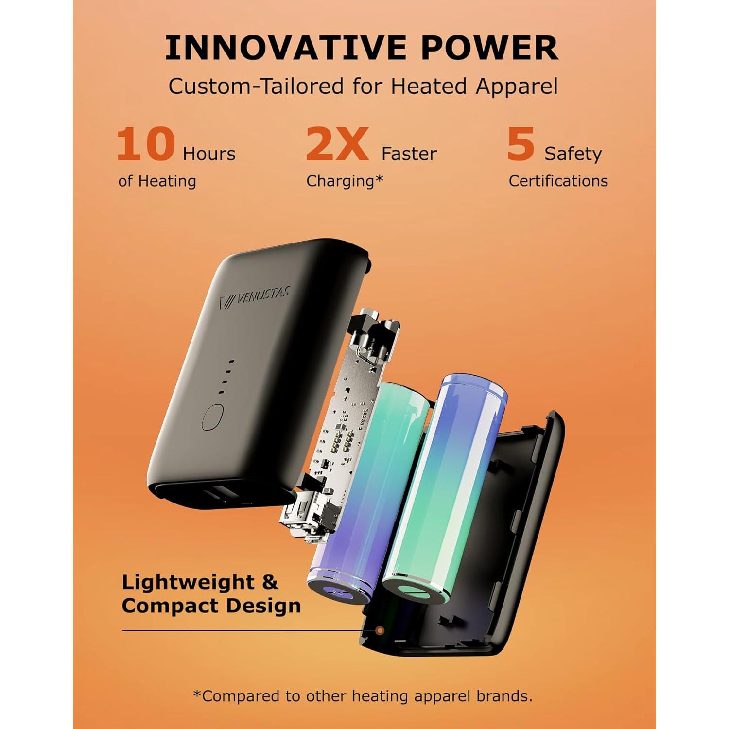 Chaqueta Térmica de Caza Venustas XL + Muff Calentador de Manos