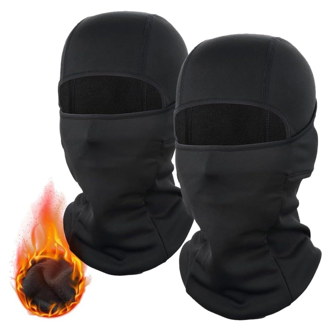 Balaclava Térmica WTACTFUL 2-Pack para Climas Fríos