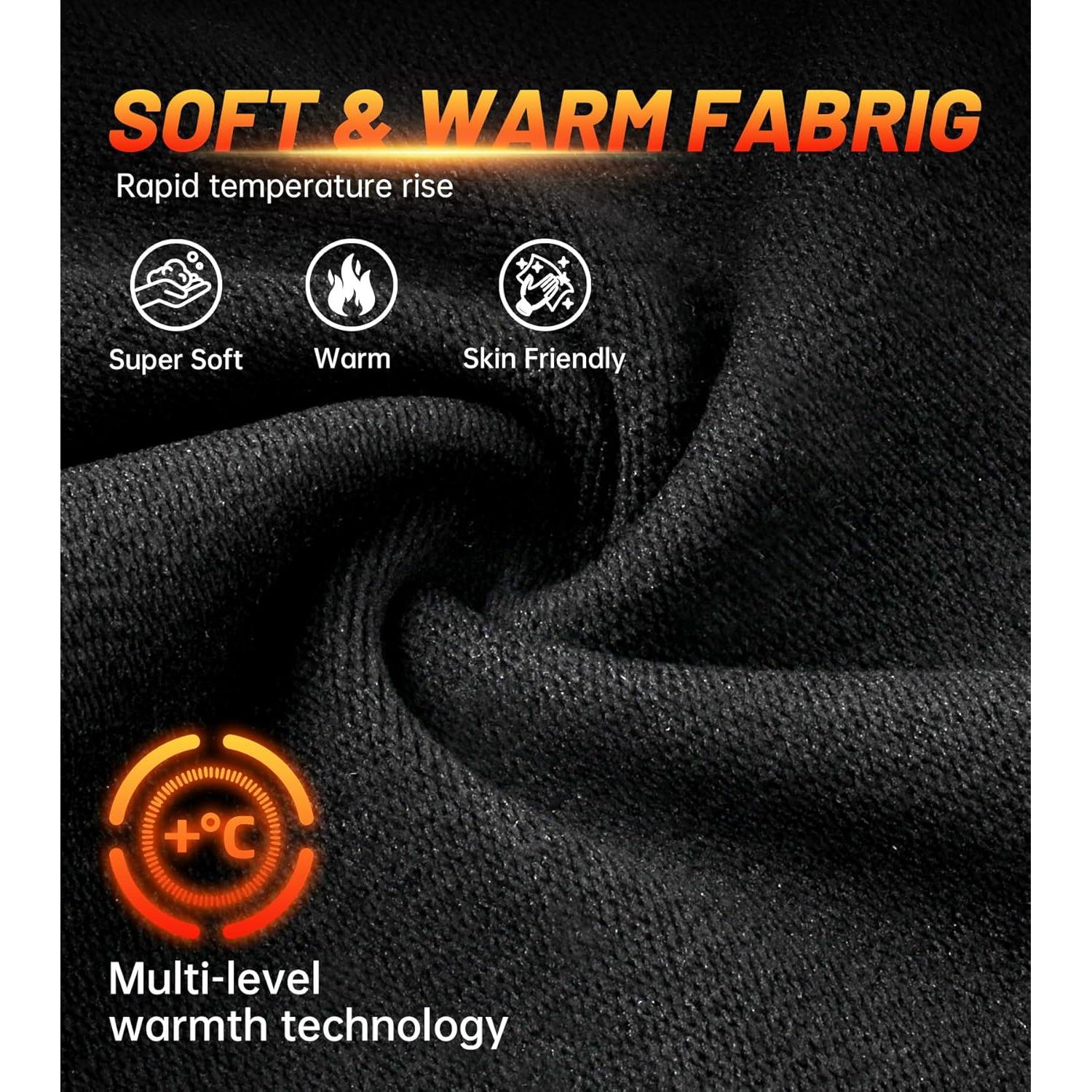 Kewig Balaclava Térmica para Esquí y Ciclismo - Negro