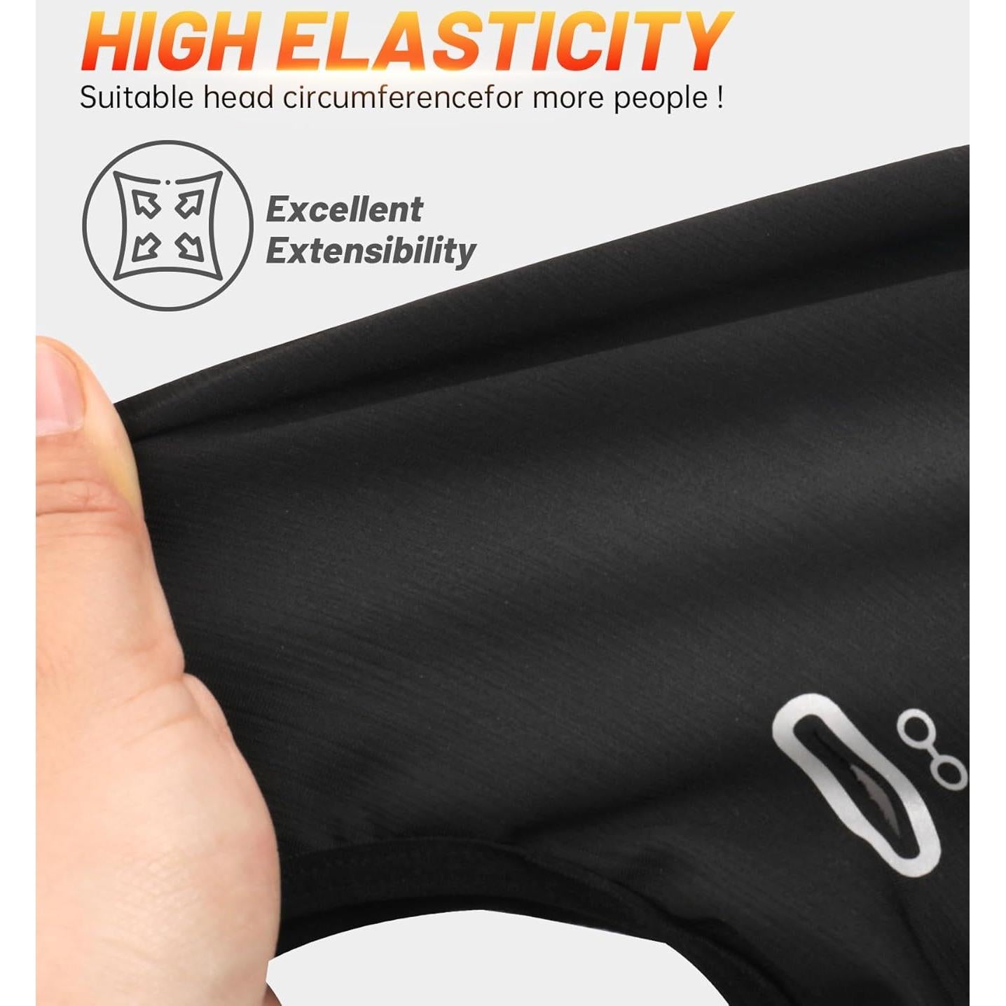 Kewig Balaclava Térmica para Esquí y Ciclismo - Negro