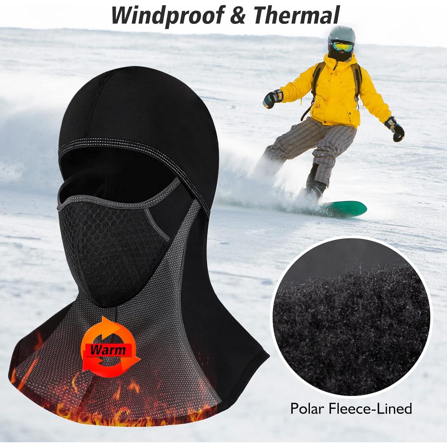Balaclava ROTTO Térmica Polar Unisex para Motocicleta y Ciclismo