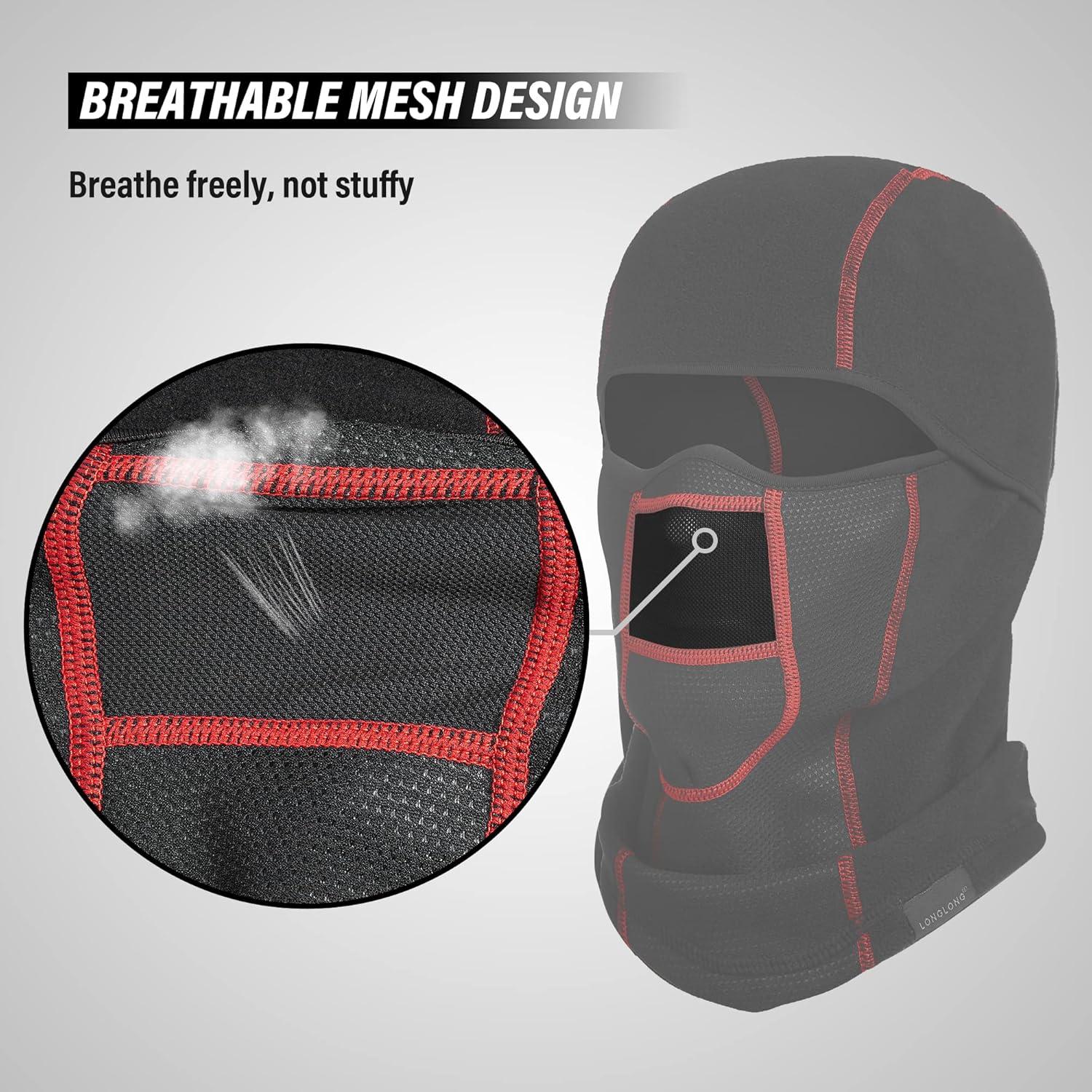 Máscara Balaclava Invierno LONGLONG a Prueba de Viento Talla Única