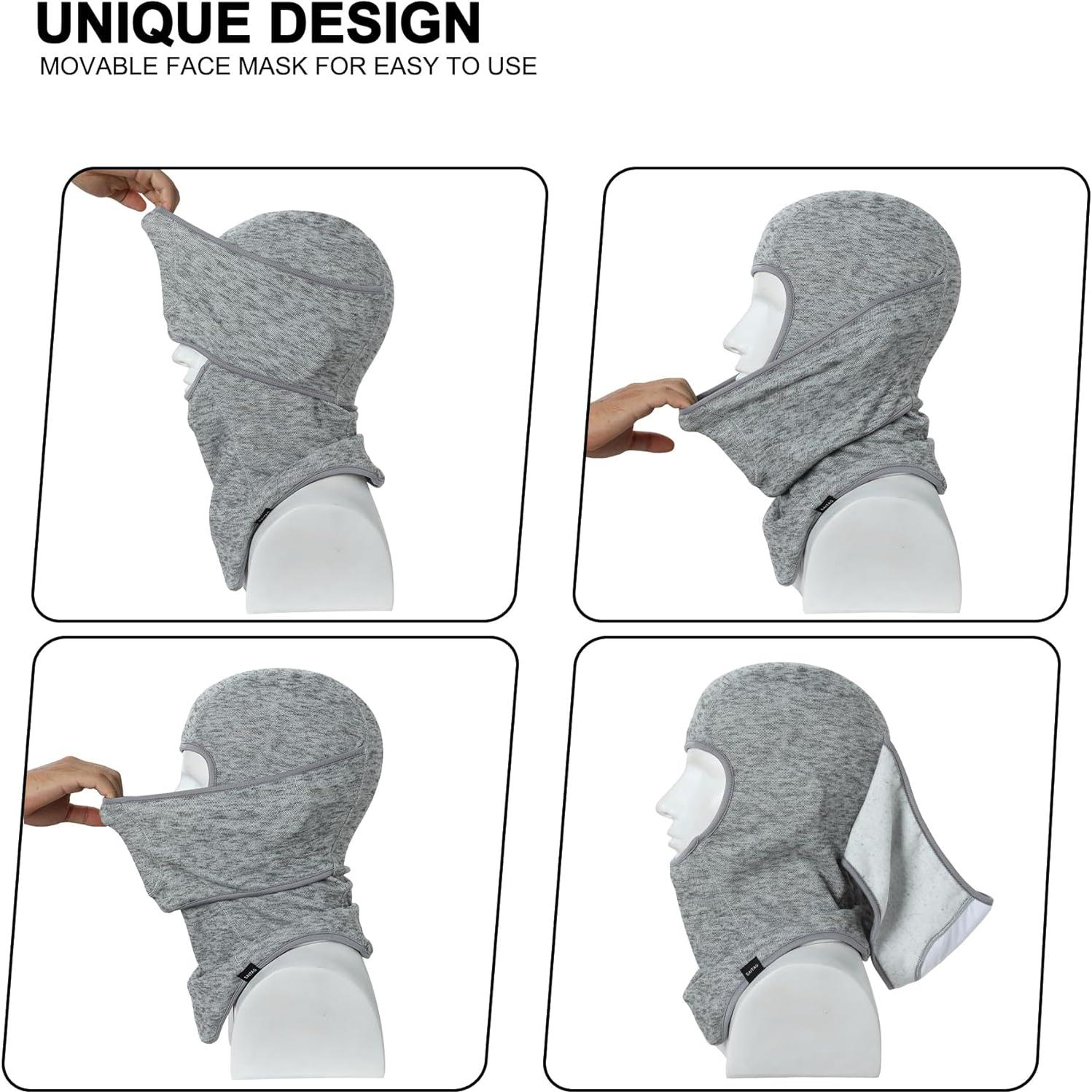 Máscara Balaclava Térmica SAITAG para Esquí y Snowboard