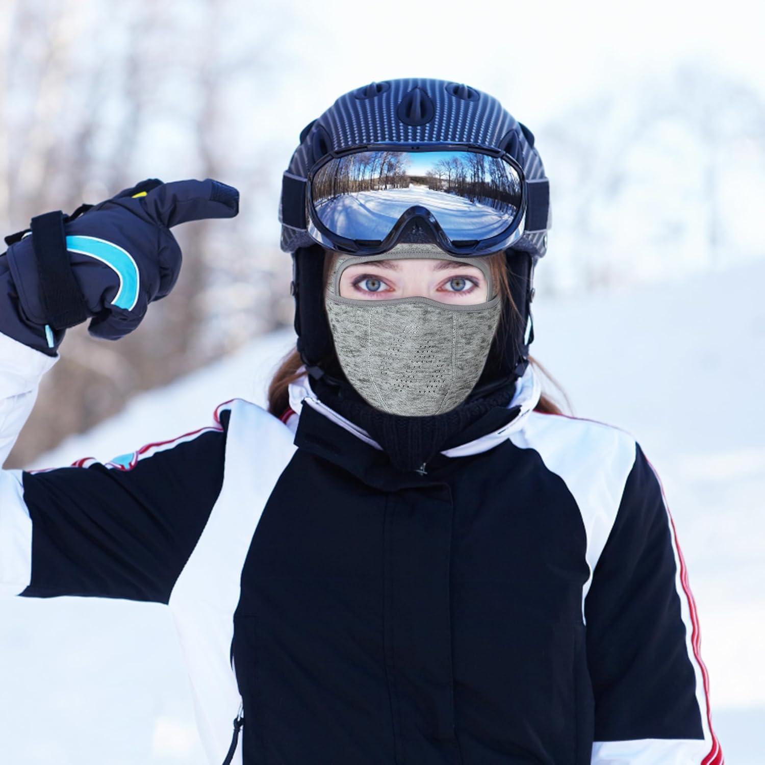 Máscara Balaclava Térmica SAITAG para Esquí y Snowboard