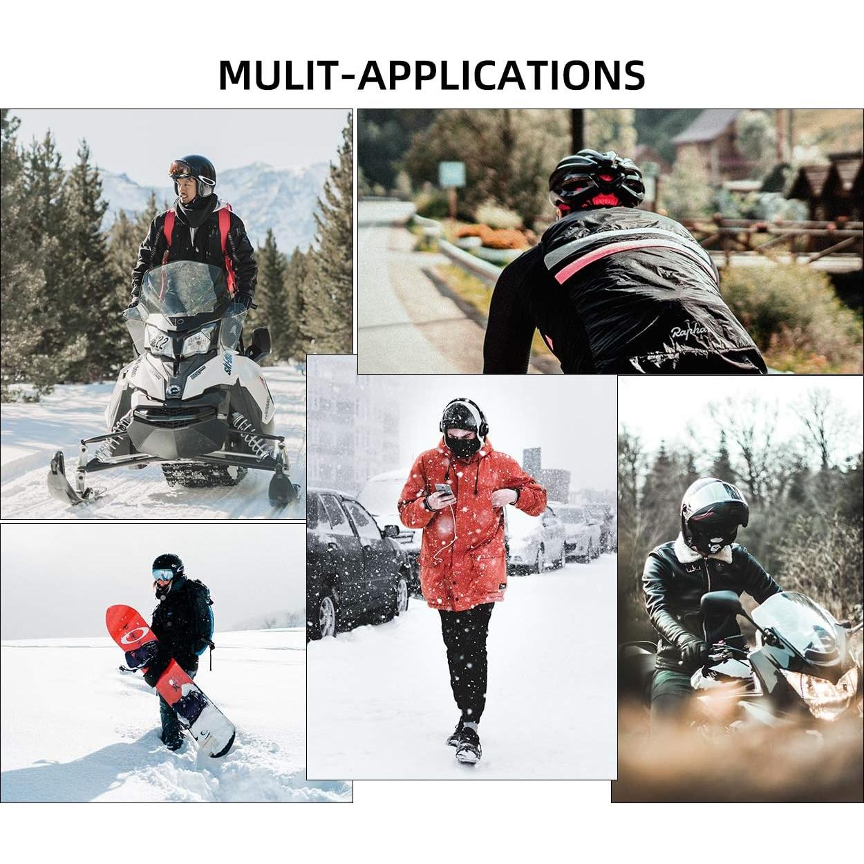 Pasamontañas de Invierno ROCKBROS Térmico a Prueba de Viento