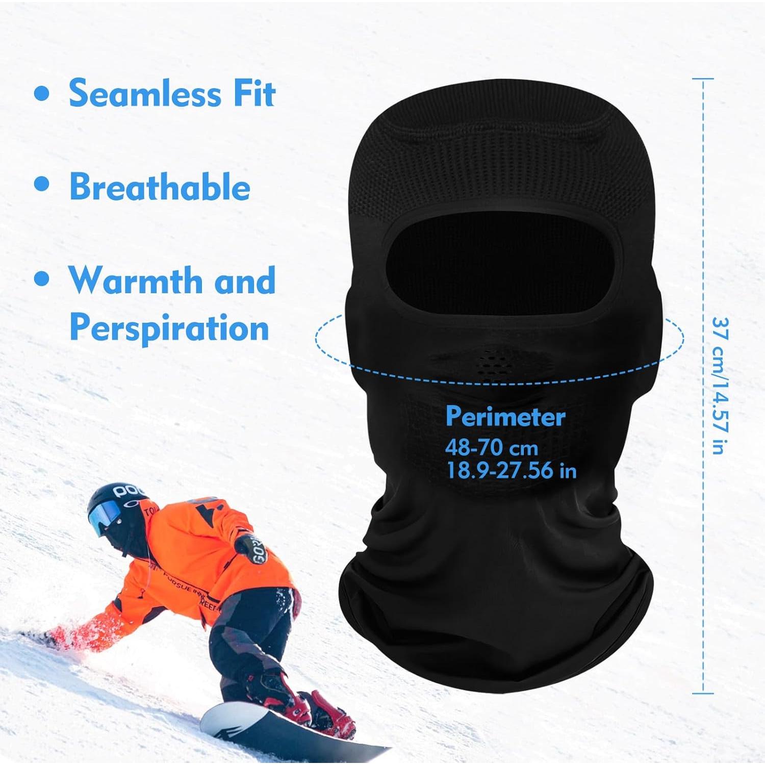 Máscara de Esquí Koppop Térmica Unisex - Balaclava Completa