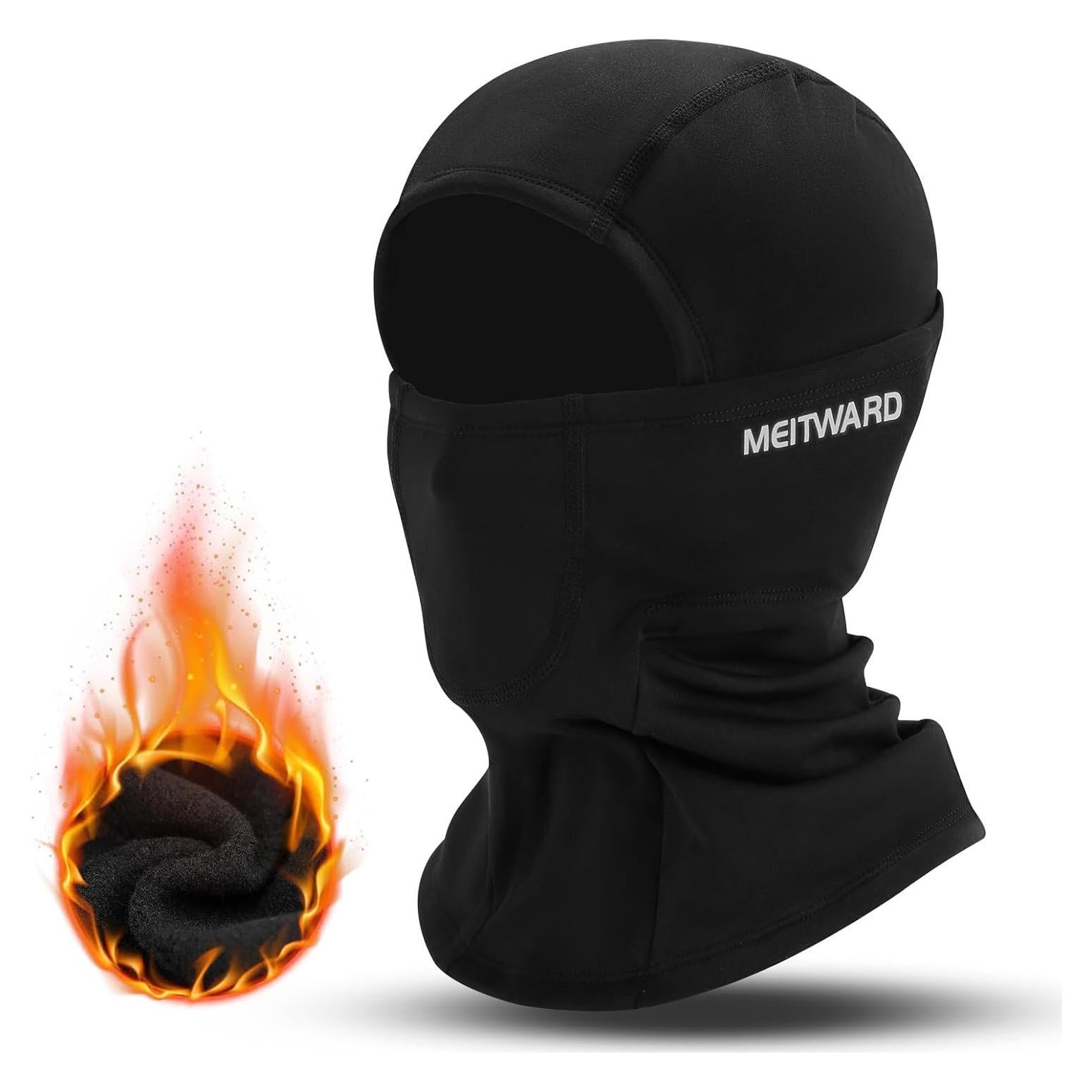 Máscara Balaclava Meitward para Esquí y Motocicleta - Negro