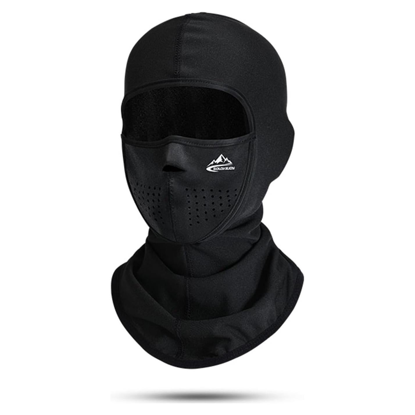 Mascarilla Balaclava Magnemask Térmica Negra a Prueba de Viento