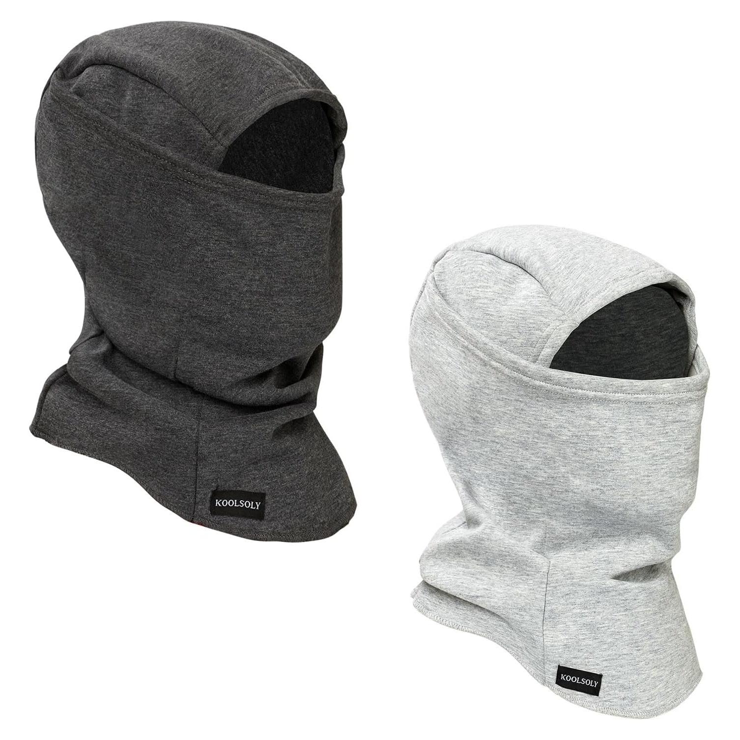 Pasamontañas Térmico Polar Gris Unisex para Esquí y Outdoor