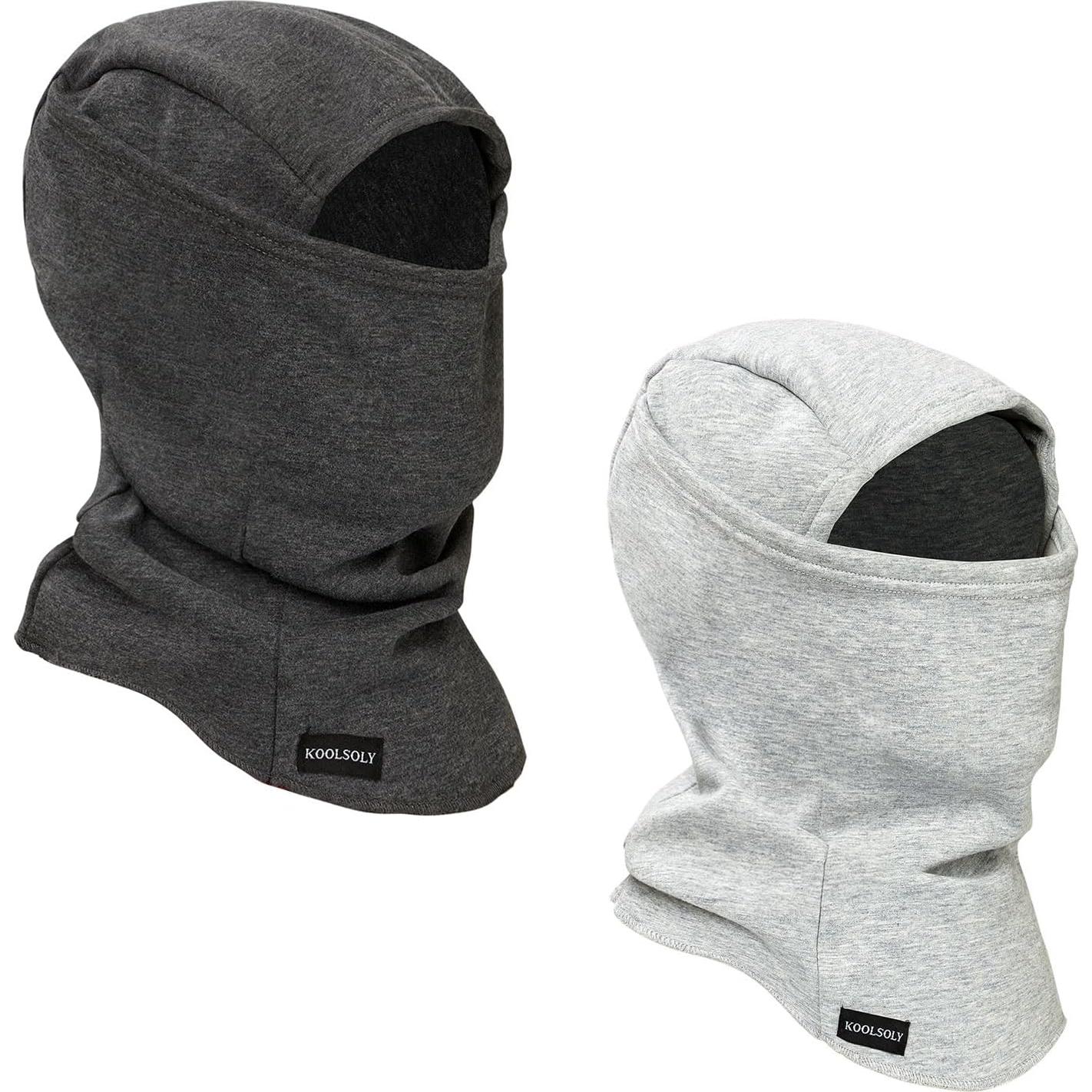 Pasamontañas Térmico Polar Gris Unisex para Esquí y Outdoor