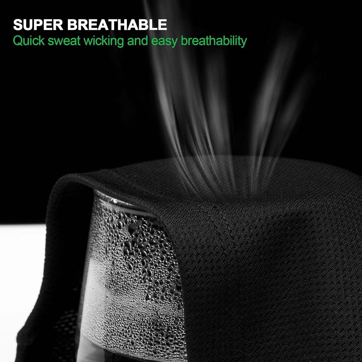 Máscara Balaclava de Esquí Shiesty 3 Piezas Unisex Negra