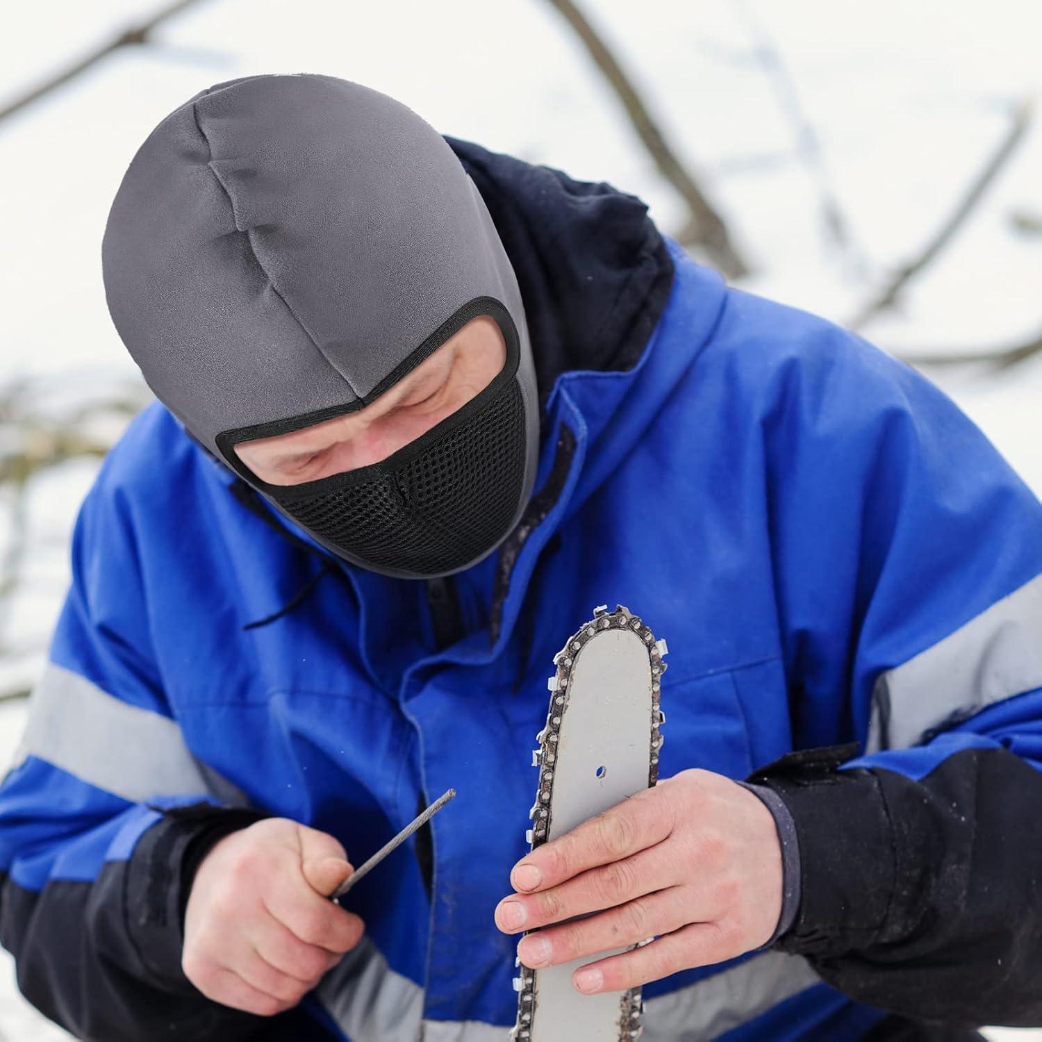 Máscara de Esquí Newcotte 2 Pcs Térmica Polar A Prueba de Viento