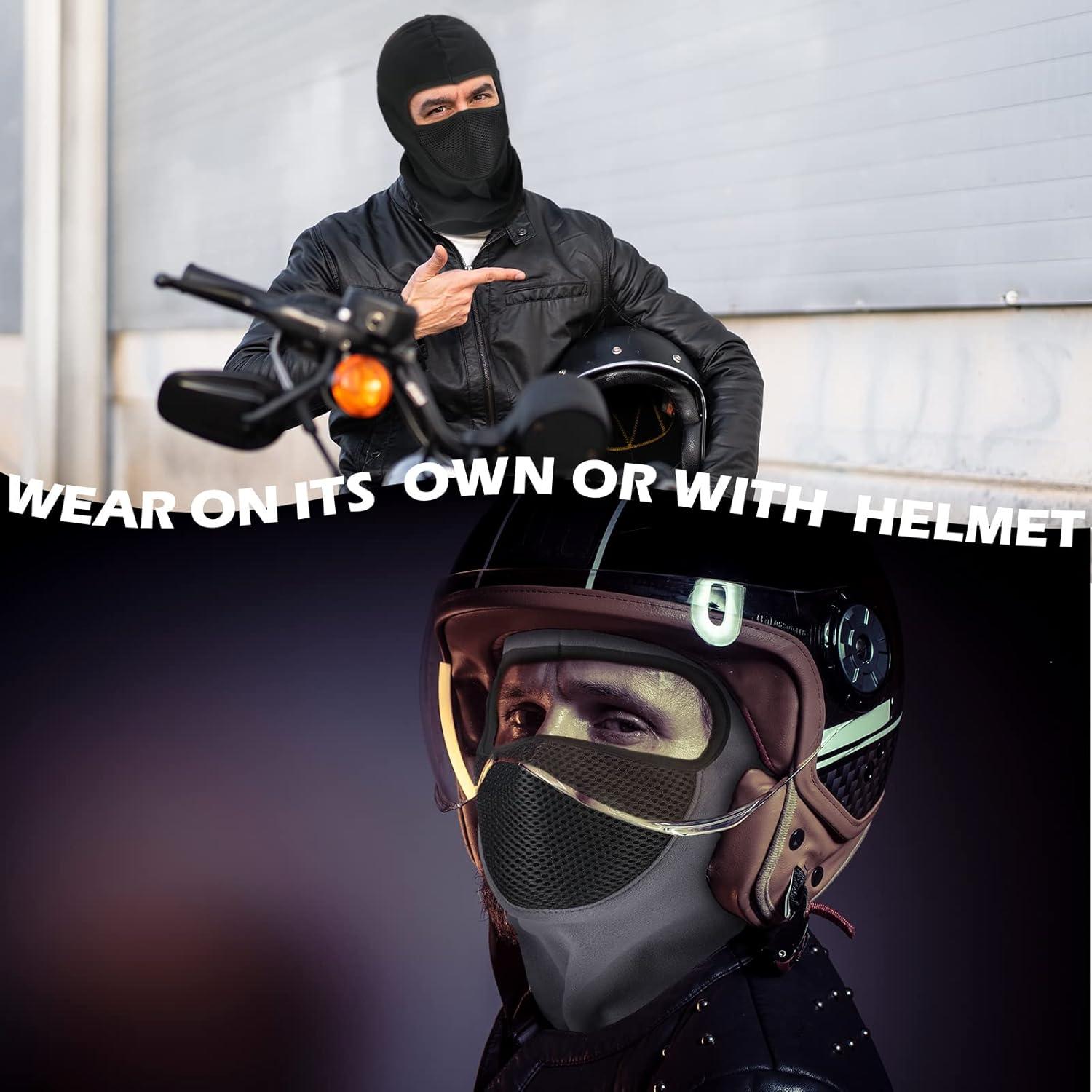 Máscara de Esquí Newcotte 2 Pcs Térmica Polar A Prueba de Viento