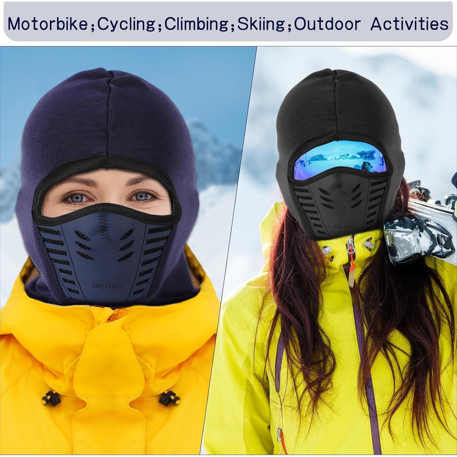 Máscara Balaclava Térmica 3D Eurzom para Esquí - Unisex