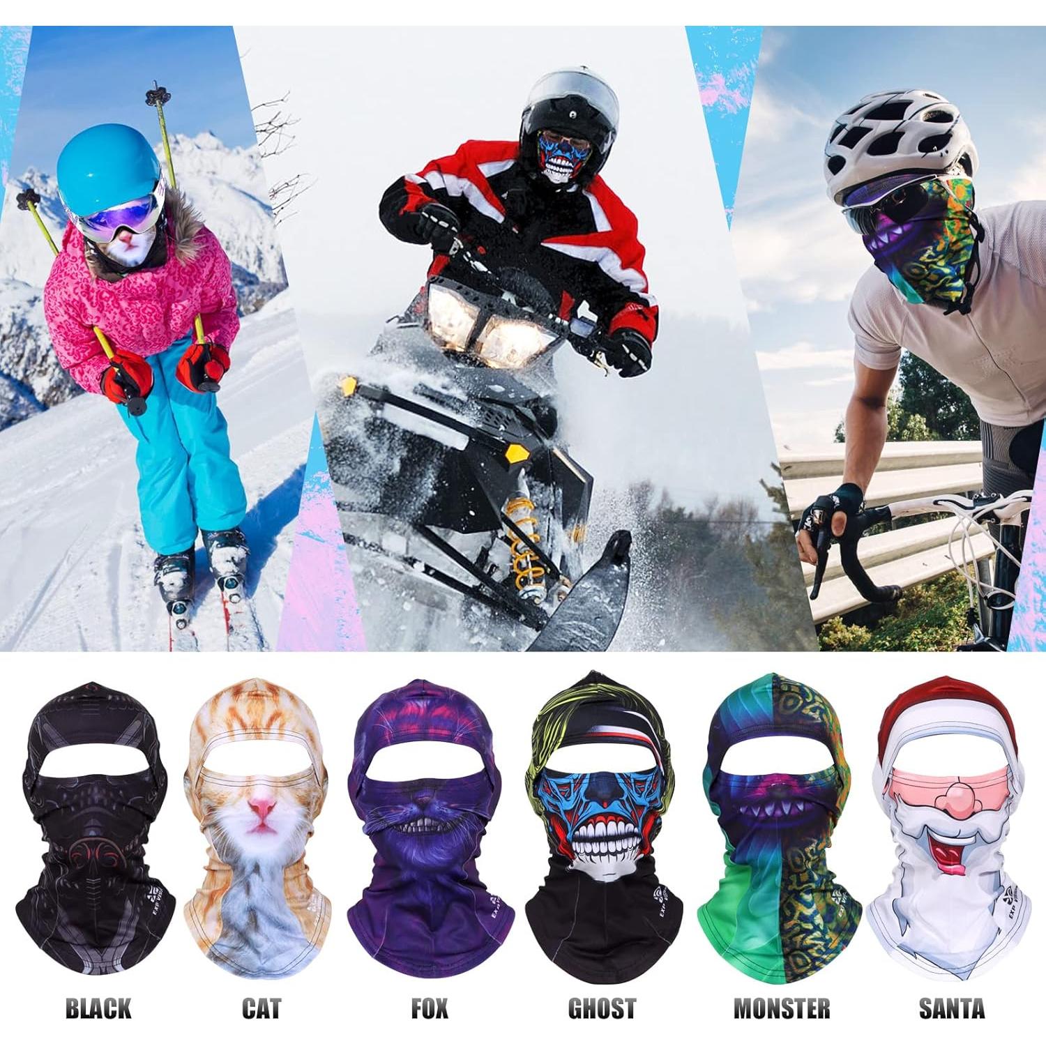 Máscara Balaclava A Prueba de Viento EXP VISION Negra