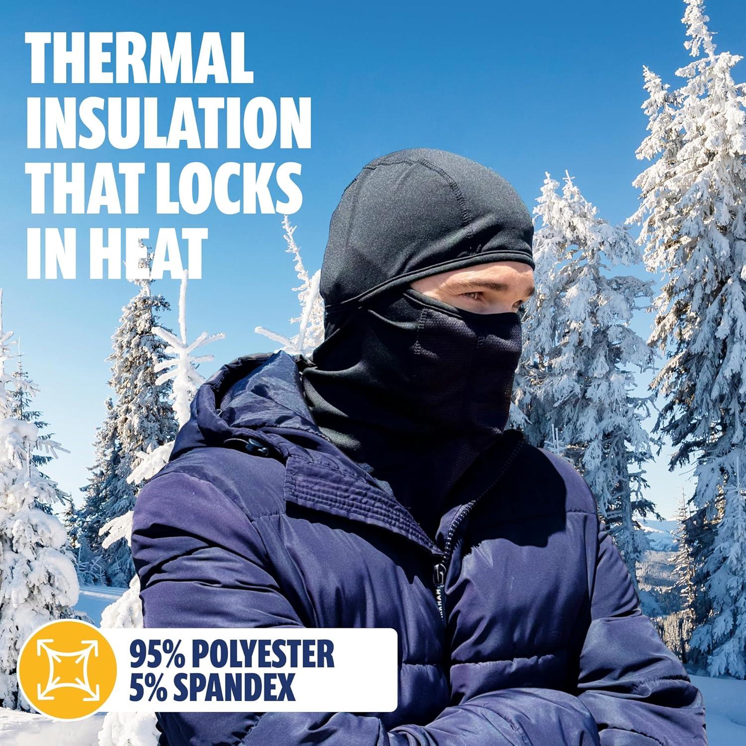 Máscara Balaclava de Invierno SUN NINJA para Esquiar y Ciclismo