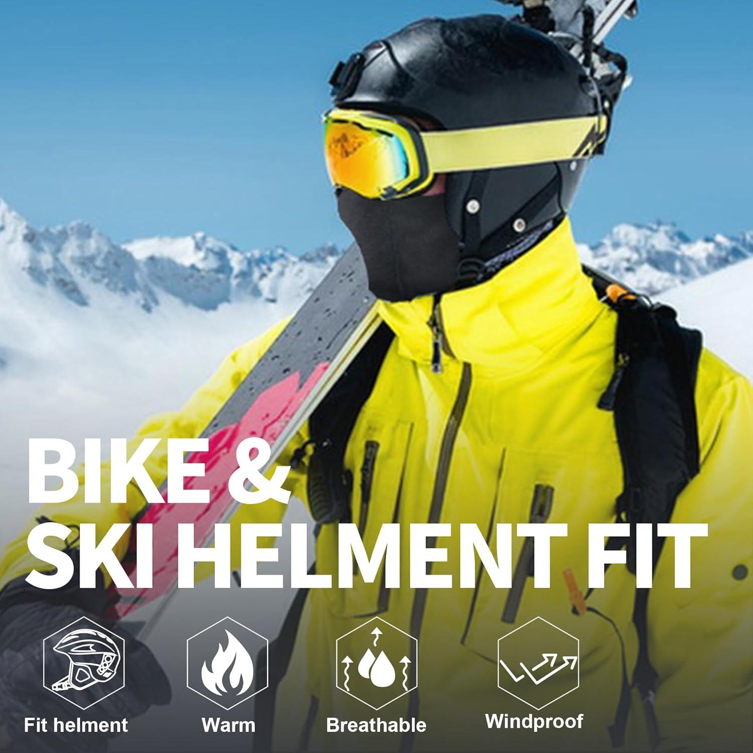 Balaclava Térmica de Invierno Eco-daily para Esquí y Ciclismo