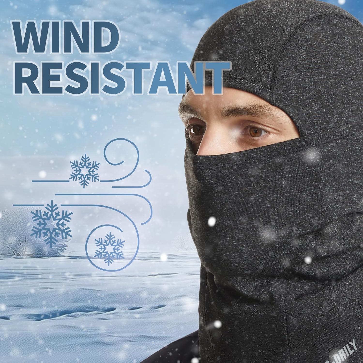 Balaclava Térmica de Invierno Eco-daily para Esquí y Ciclismo