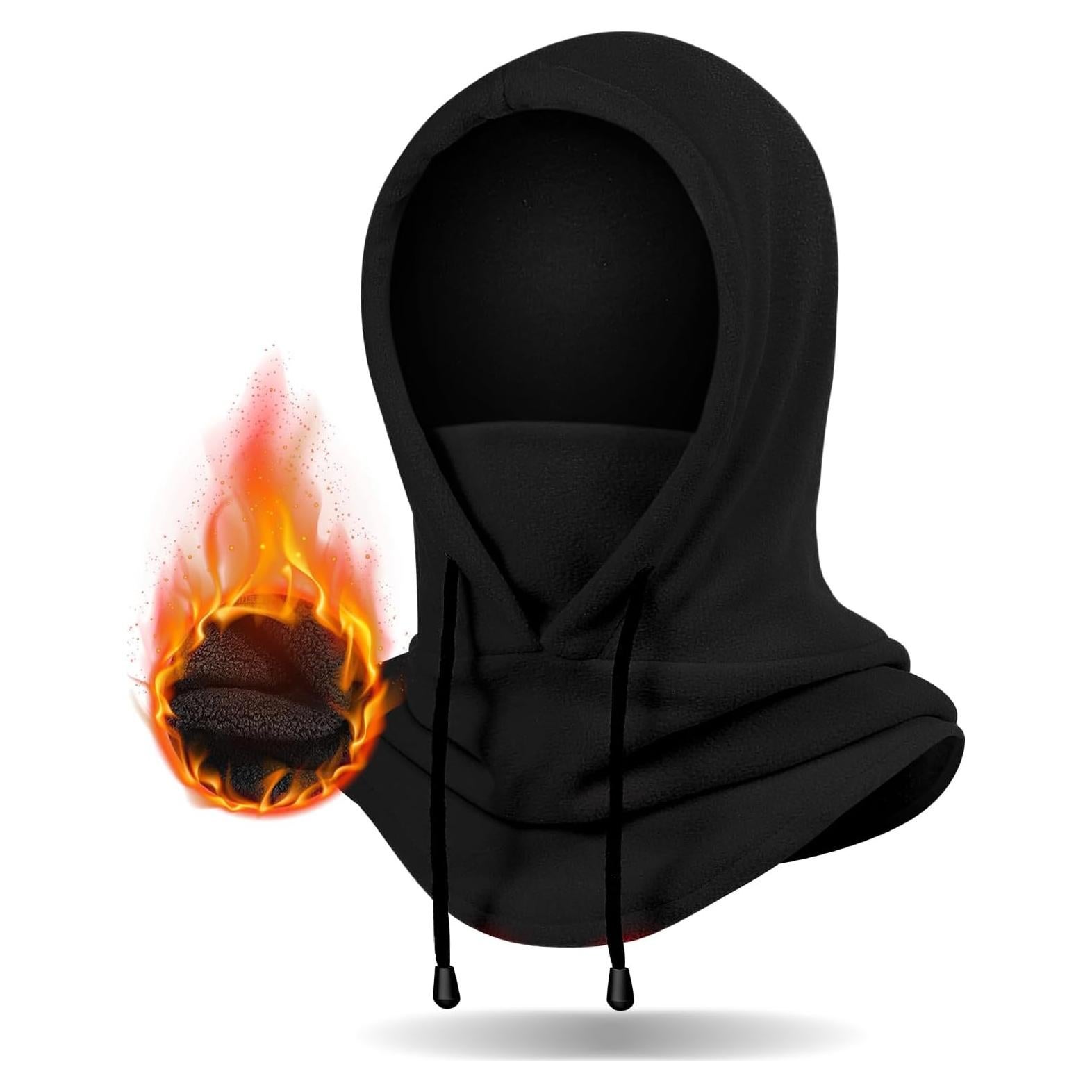 Pasamontañas de Invierno Finvizo Forro Polar Ajustable